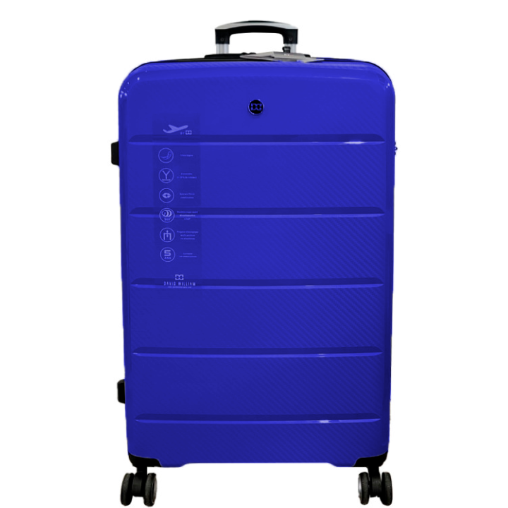 Mala de Viagem 79cm Victor - Azul - David William